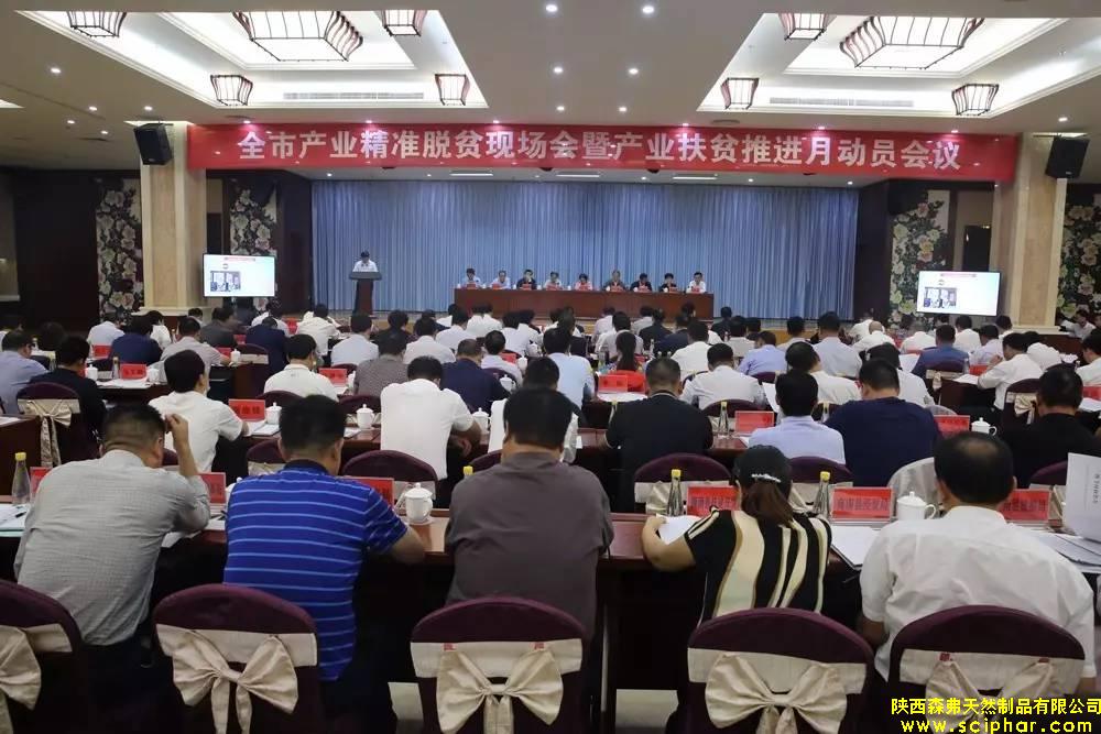 熱烈祝賀陜西森弗被評為商洛市產(chǎn)業(yè)脫貧工作龍頭企業(yè)